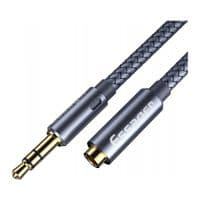 Кабель мультимедійний 3.5mm F to 3.5mm M 1.0m Essager (EYPY35-MY0G)