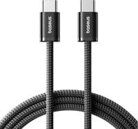 Кабель для передачи данных USB-C - USB-C 2,0 м 100 Вт (20 В/5 А) черный Baseus (P10381400112-00)