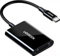 Зчитувач флеш-карт Ugreen USB-C 3.1 to TF/SD CM265 Black (35622)