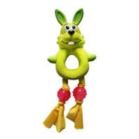 Игрушка для собак MISOKO&CO Кролик разноцветный 24 см (BEITR00081)