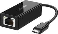 Переходник USB-C 3.1 to RJ45 1000Mbps black Ugreen (50307)