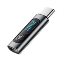 Переходник USB-C F на USB-CM цифровой дисплей Essager (EZJTT-TX0G-P)