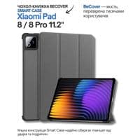 Чехол для планшета BeCover Smart Case Xiaomi Pad 8/8 Pro 11.2" Gray (714587)