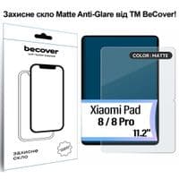 Стекло защитное BeCover Matte Anti-Glare Xiaomi Pad 8/8 Pro 11.2" (714576)