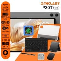 Планшет Teclast P30T KIT 10,1" 4ГБ, 128ГБ, 6000мА•ч, Android, серый