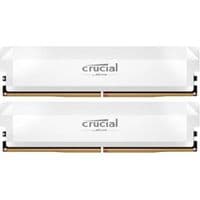 Crucial Pro OC 32GB Kit (2X16GB) DDR5-6400 CL32 UDIMM White