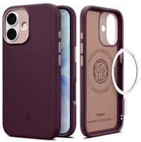 Чехол Spigen для iPhone 17, Nano Pop MagFit, Burgundy Bean