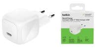 Зарядное устройство сетевое Belkin 45Вт USB-С PD PPS, белый