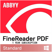ABBYY FineReader PDF Standard, Single User License (ESD), Subscription, 1y
