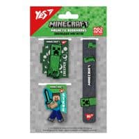 Закладки для книг Yes магнітні Minecraft Boom 3 шт (708345)