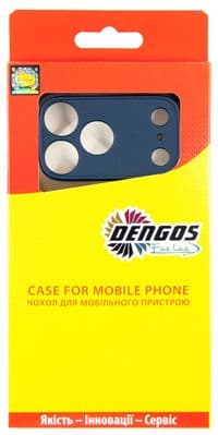 Чохол до мобільного телефона Dengos Matte iPhone 17 Pro Max Blue (DG-TPU-MATT-172)