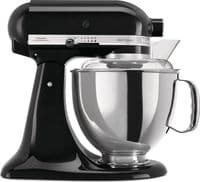 Кухонний комбайн KitchenAid Artisan 4,8 л 5KSM175PSEOB зі складним блоком чорного кольору