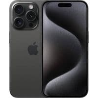 Смартфон Apple iPhone 15 Pro 128GB e-Sim Black Titanium (Відновлений / Близький до ідеального)