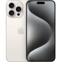 Смартфон Apple iPhone 15 Pro 256GB A3102 White Titanium (Восстановленный / Почти новый)