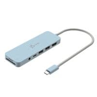 Багатопортовий мультиадаптер J5create JCD373EC-N, USB Type-C 6-в-1