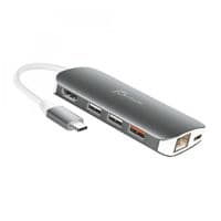 Багатопортовий мультиадаптер J5create JCD383-N, USB Type-C 9-в-1