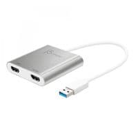 Багатопортовий мультиадаптер J5create JUA365-N USB-A на 2xHDMI