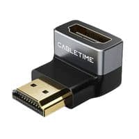 Переходник Cabletime HDMI - HDMI (F/M), 0.1 м (CP41G)