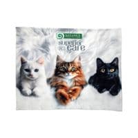 Коврик для животных Nature's Protection Superior Care с котятами 127х152 см белый (DOTNPSC70362)