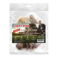 Лакомство для собак Lucky Star Кроличье ухо с мясом утки 200 г (4820144301179)