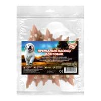 Лакомство для собак Lucky Star Куриное вяленое мясо с кальциевой костью и сыром 500 г (4820112458218)