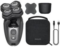Бритва електр. для голови  Philips роторна Pro Series 7000,  бритв.головок-4, Li-Ion, сух.+волог., кейс для збреріг., чорний