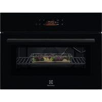 Духовой шкаф Electrolux электрический компактный, 44л, дисплей, конвекция, ф-ция микроволн, черный
