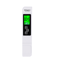 Детектор качества воды EC011BLd, EC:0~9999us/cm,TDS: 0~9999ppm,Temp:0.1~80&C; 32~176&F, подсветка, 31*153mm, Box