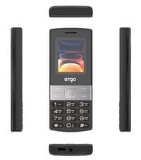 Мобільний телефон Ergo B185 Black