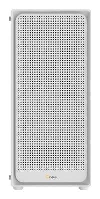Корпус Ocypus Gamma C50, White, Mid Tower, без БП, для Micro ATX/Mini ITX, 1xUSB 3.0/2xUSB 2.0, макс. CPU – 160 мм/GPU – 340 мм, боковая панель из закаленного стекла (Gamma-C50-WHG000XX-GL)