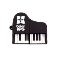 Флеш накопичувач USB 64Gb ColorWay "Piano", Black, USB 3.0 (CW-USBPO64)