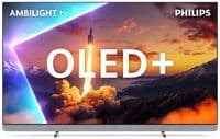 Телевізор 65" Philips OLED+ 4K 144Hz Smart Google TV Black Ambilight Bowers & Wilkins sound