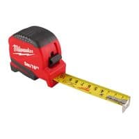 Рулетка Milwaukee Pro Compact, 5мх16фтх25мм с фиксатором сматывания, АБС-пластик