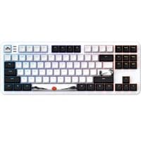Клавиатура Dark Project 87 Fuji V2, White/Black, USB, механическая (переключатели Linear g3ms Sapphire), RGB подсветка, 87 кнопок, кабель 1.8 м, UA/EN (DPKB_FUJI_87_ANSI)