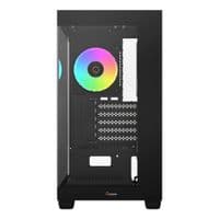 УЦИНКА! Корпус для компьютера MATX W/O PSU GAMMA C52 BK ARGB (GAMMA-C52-BKD300XX-GL) OCYPUS