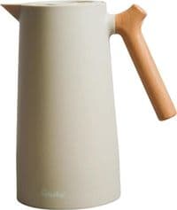 Термокувшин GUSTO GTP002-1 Погожий день (молочный) 1000 мл