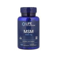 Вітамінно-мінеральний комплекс Life Extension МСМ, Метилсульфонілметан, MSM, 100 капсул (LEX-45110)