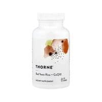 Витаминно-минеральный комплекс Thorne Research Красный дрожжевой рис и CoQ10, Red Yeast Rice + CoQ10, 120 капсул (THR-75104)