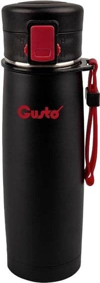 Термокружка GUSTO GT502  Гранатовый браслет (красная) 500мл