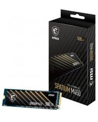 Накопичувач SSD  500GB MSI Spatium M450 V1 M.2 2280 PCIe 4.0 x4 NVMe 3D NAND TLC (S78-440K380-P83)