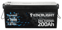Акумулятор ENERLIGHT LiFePO4 24V 200Ah