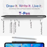 Стилус Teclast T-Pen, USI 2.0, 4096 рівнів натиску, Type-C, сірий