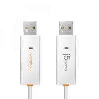 Дата кабель USB 2.0 AM/AM 1.8m Windows & Mac J5create (JUC400-N)