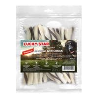Лакомство для собак Lucky Star Сэндвич крученый с мясом курицы маленький 9.5 см 500 г (4820112457952)
