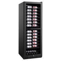 Холодильник Philco для вина, 176x60x68, холод.отд.-418л, зон - 2, бут-131, диспл, подсветка, черный