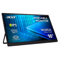 Монитор TFT ACER 16" PM161Wbmiuux (UM.ZP1EE.012) 16:10 IPS FHD MiniHDMI 2*USB-C MM Portable Black