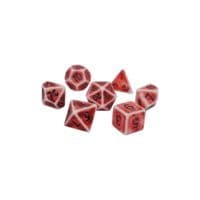 Набор кубиков для настольных игр Games 7 Days Ancient 7 Dice Set - Red (g7danc10)