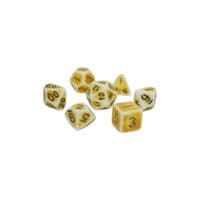 Набор кубиков для настольных игр Games 7 Days Ancient 7 Dice Set - Yellow (g7danc09)