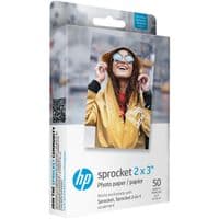 Фотопапір HP Zink 2"x3" Глянцевий, самоклеючий, 50 листів