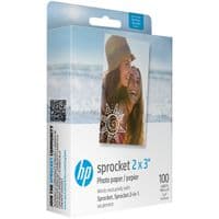 Фотопапір HP Zink 2"x3" Глянцевий, самоклеючий, 100 листів